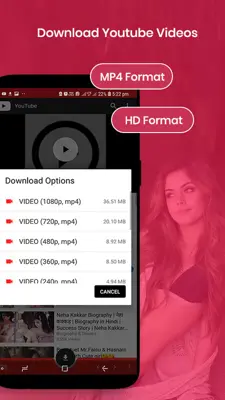 Youtube Video Downloader android App screenshot 2